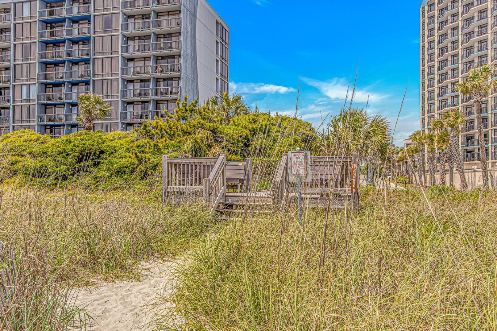Oceanfront 3Br 2Ba Condo Ocean Reef 1421 Myrtle Beach Eksteriør billede